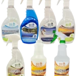 Eco Cln Full Monty Package with all five cleaners, Citrus Concentrate and sprayer