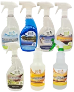 Eco Cln Full Monty Package with Citrus Concentrate, five cleaners and spray bottle