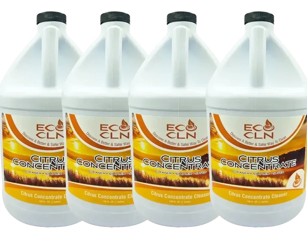 Eco Cln Citrus Concentrate natural cleaning solution 4 gallons