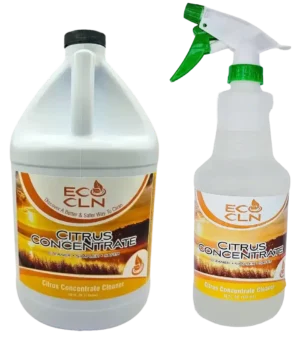 Eco Cln Jumbo Kit with 1 gallon Citrus Concentrate and dilution bottle