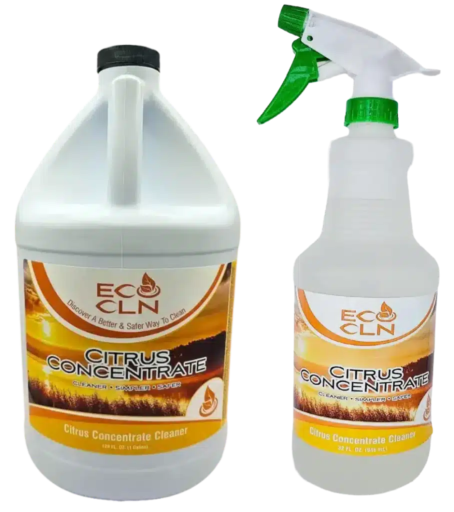 Eco Cln Jumbo Kit with 1 gallon Citrus Concentrate and dilution bottle