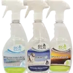 Eco Cln Pets Package with Powerhouse Bathroom, PAWS, and Spot Gone quart bottles