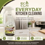 Eco Cln Shine-It used for everyday kitchen cleaning