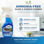Eco Cln See-Clear ammonia-free glass and surface cleaning