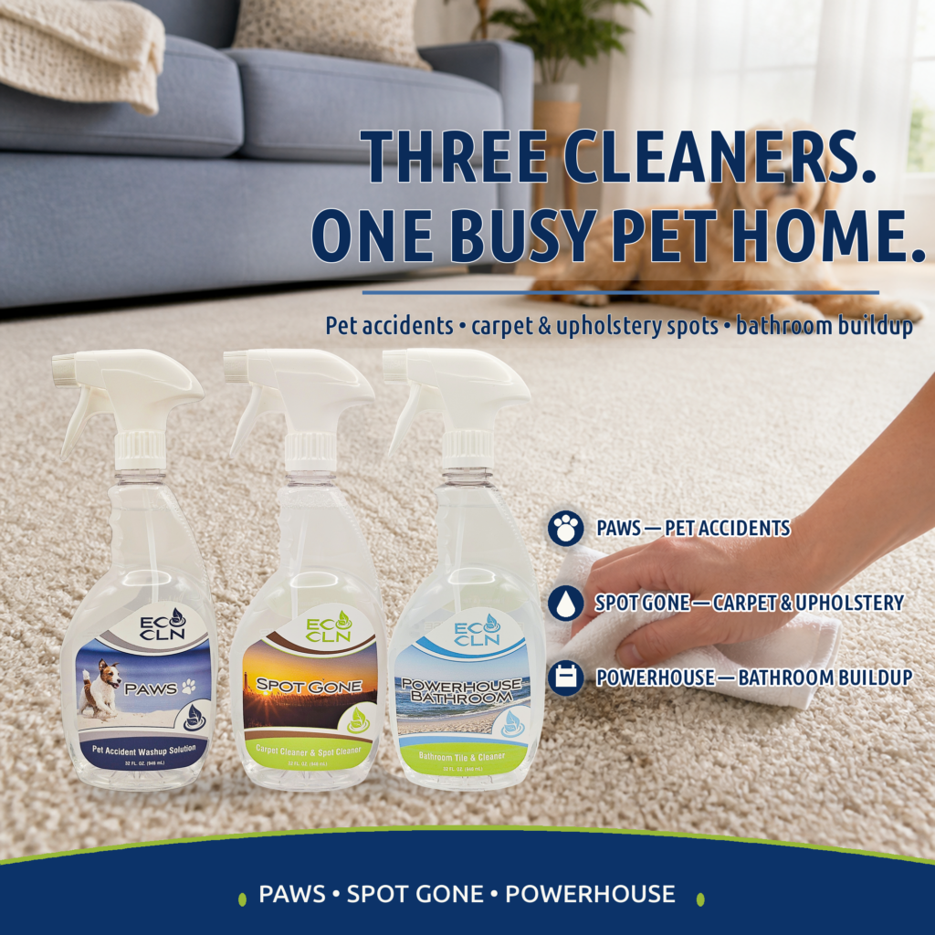 Eco Cln Pets Package for a busy pet home