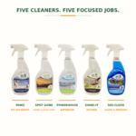 Five focused cleaning jobs covered by the Eco Cln Full Monty Package